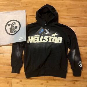 Hellstar Black Hoodie for Men